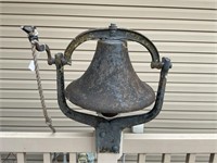 CAST IRON SCHOOL BELL