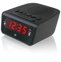 R9573  GPX C224B LED Alarm Clock, Black