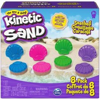 R9579  Kinetic Sand, Seashell Containers 8-Pack