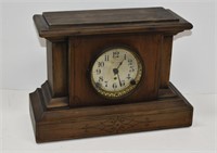 Vintage Wood Seth Thomas Mantle Clock w/Key