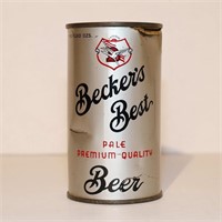 Becker's Best Pale Beer Flat Top Beer Can OI