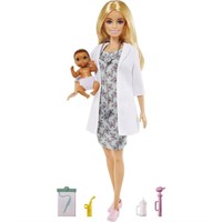 R9590  Barbie Baby Doctor Doll Playset