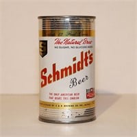 Schmidlt's Beer Flat Top Beer Can Detroit MI