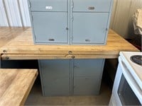 48"x54" Work Bench w/ Lockers - 2.25" Thickness