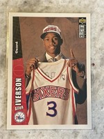 Vintage ALLEN IVERSON ROOKIE #1 NBA Draft Pick