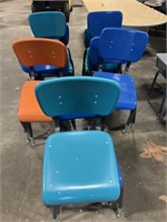 (15) Metal / Fiberglass Chairs