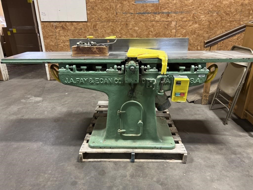 JA Fay & Eagan Co Jointer 16" Blades
88 3/4