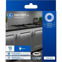 R9612  GE LED Tape Light, Cool White, 10ft Strip