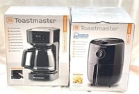 New Toastmaster Air Fryer and Drip Coffee Maker