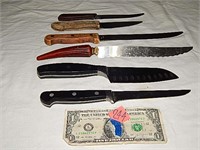 6ct Various Knives
