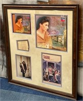 11 - AUTOGRAPHED CONCET TICKETS & MORE FRAMED