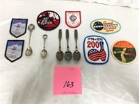 Souvenir Spoons and Patches