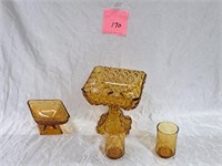 Amber Glass Items