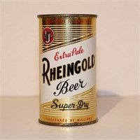 Rheingold Extra Pale  Flat Top Beer Can Chicago IL