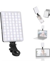 NEEWER Selfie Light with Front & Back Phone Clip,