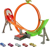 R9523  Hot Wheels Power Shift Raceway, 1:64 Cars