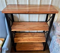 Barn Wood Style Shelf ( NO SHIPPING)