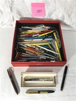 Lot of Pens and Pencils