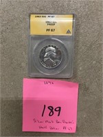 Silver 1963 Proof (PF 67) Ben Franklin Half Dollar