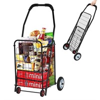 N1548  Uptyia Shopping Cart, Folding Utility Cart