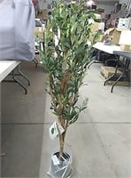 Olive Tree 6FT Tall Faux Silk Plant for Home