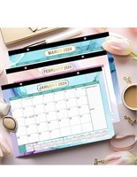 New 12 Months Desk Calendars - 12" x 17" Desktop