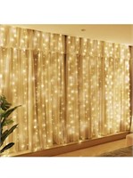 Appears new. 300LED Fairy Curtain Lights,