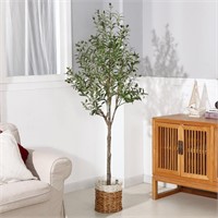 TN5060  Artificial Olive Plant, 6FT Fake Tree