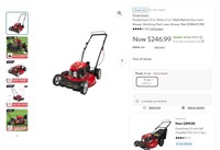 W4140  PowerSmart 21" Walk-Behind Gas Lawn Mower