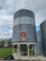 Hopper-Bottom Corrugated Grain Storage Bin #2