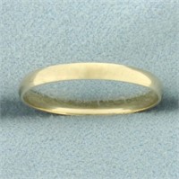 Thin Band Ring in 10k Yellow Gold