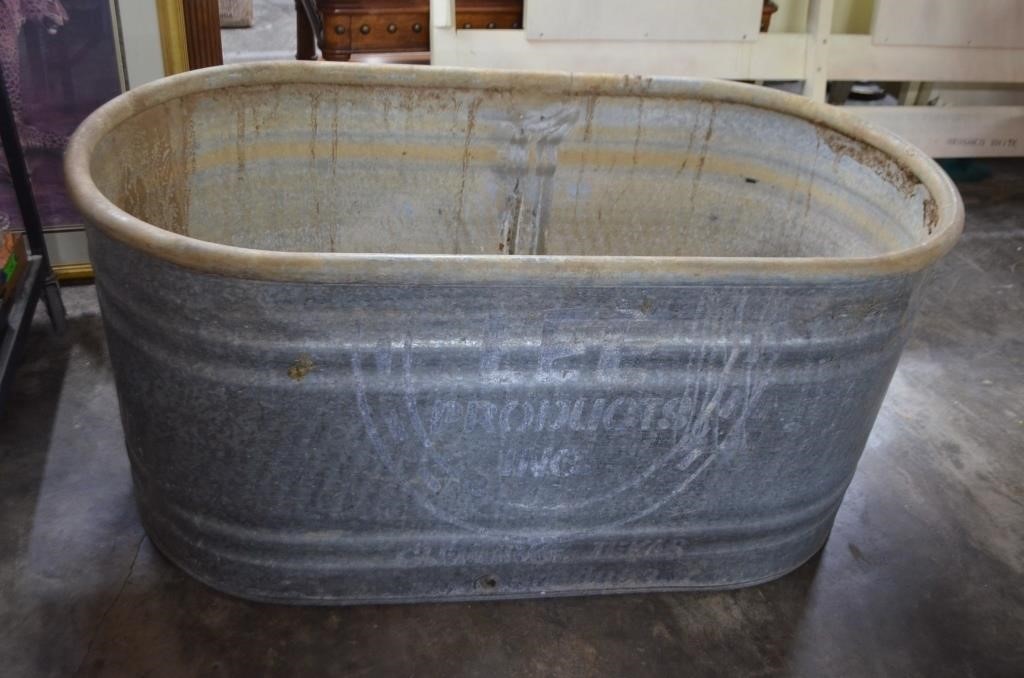 Galvanized Stock Tank, May Have Small Holes, I Did