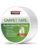 New YYXLIFE Double Sided Removable Rug Tape -