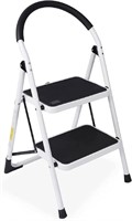 N1565  WAYPLUS 2 Step Ladder, Portable Step Stool