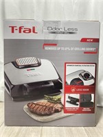 T-fal Odor Less Contact Grill *pre-owned *tested