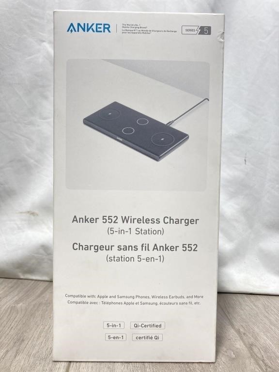 Anker 552 Wireless Charger 5-in-1 Station