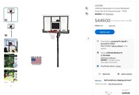 N1573  Lifetime 54" Basketball Hoop
