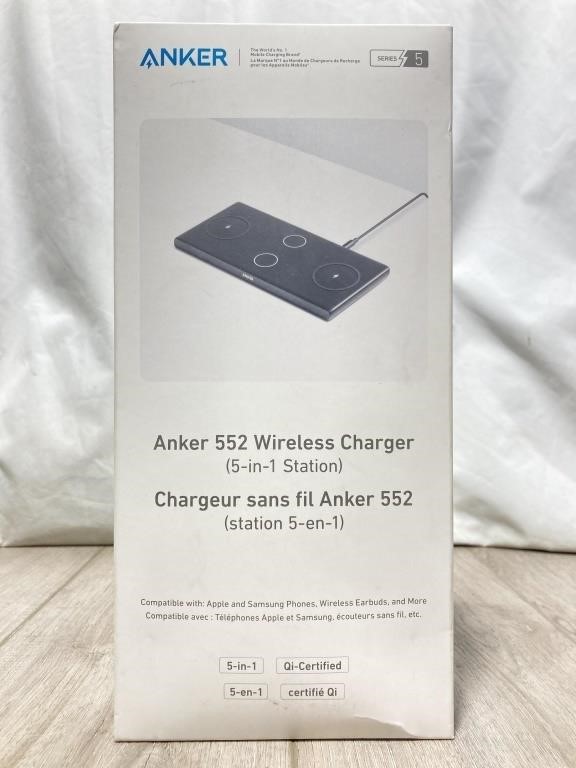 Anker 552 Wireless Charger 5-in-1 Station