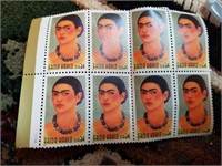 34c Uncirculated Stamps Frida Kahlo