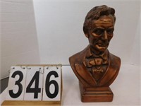 Ceramic Abraham Lincoln Bust 13"