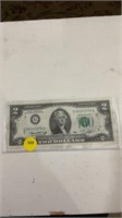 $2 dollar bill