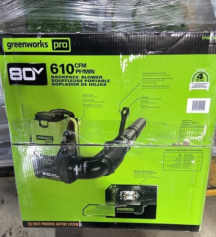 Greenworks Pro Backpack Blower (Pre-Owned Tool