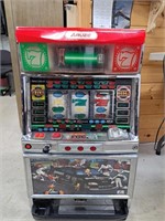 Vintage Aruze NSCAR Themed Slot Machine