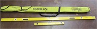 6.5ft Stabila Type 187 Level in Case + 1 More
