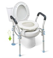 OasisSpace Stand Alone Raised Toilet Seat