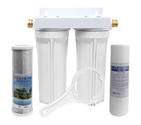 OKBA External RV Dual Water Filter System for RVs
