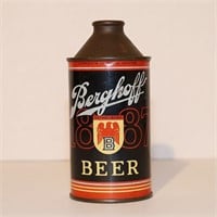 Berghoff 1887 Beer Cone Top Beer Can IRTP