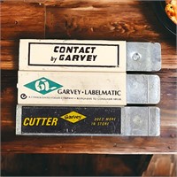 Garvey, Contact Label Mark Advertising Box Cutter