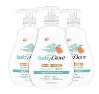 Baby Dove Fragrance Free Lotion (Pk of 3)