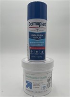 Dermoplast AND Medicated Pads